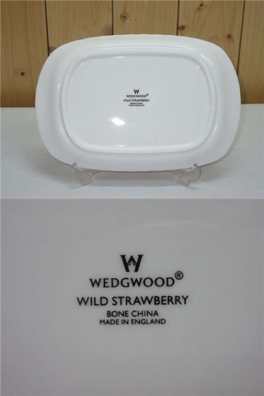 WEDGWOOD(ウエッジウッド)　ワイルド ストロベリー　スパイラルトレイ