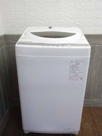 東芝　洗濯機　5kg　グランホワイト