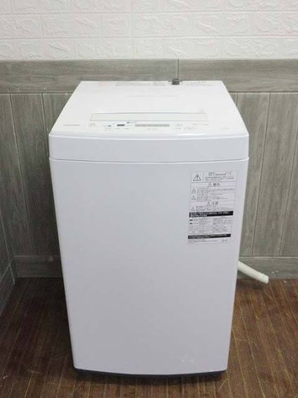 東芝　洗濯機　4.5kg　ピュアホワイト