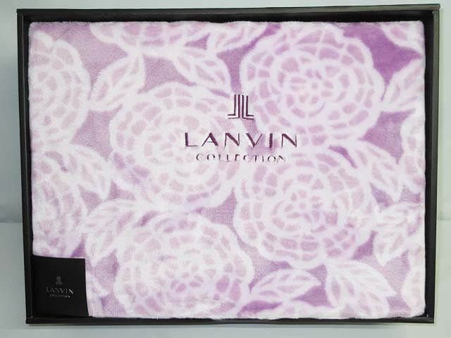 LANVIN COLLECTION　ニューマイヤー毛布　140×200cm