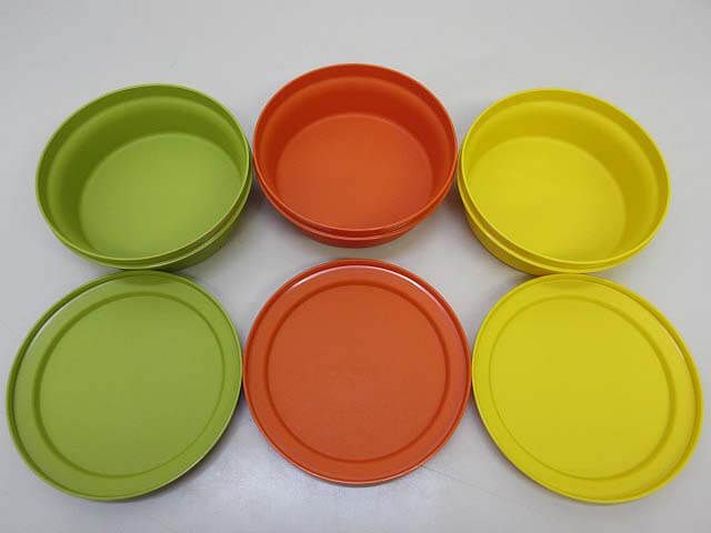 Tupperware（タッパーウェア）　3個セット　シールアンドサーブ　レトロ