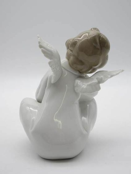 LLADRO（リヤドロ）　陶器人形　天使の考えごと