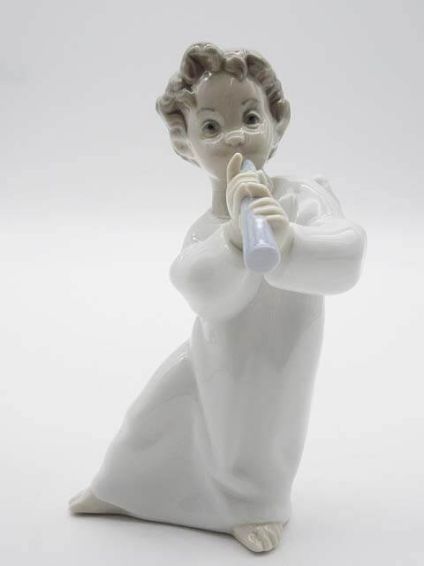 LLADRO（リヤドロ）　陶器人形　可愛いフルート