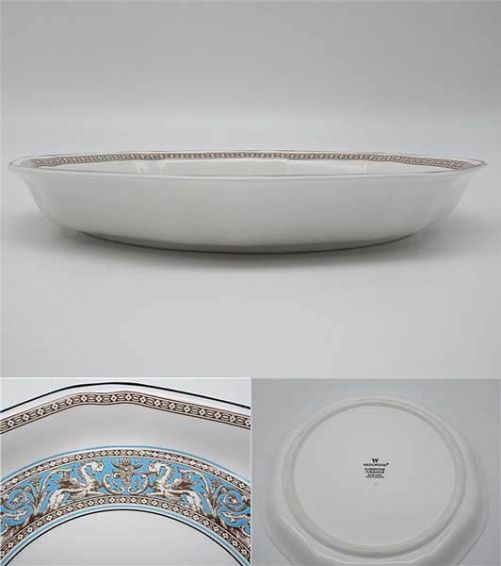 WEDGWOOD（ウェッジウッド）　オクタゴナルディッシュ　大皿　八角　24.5cm