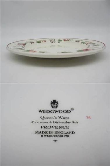 WEDGWOOD（ウェッジウッド）　クイーンズウェア　プロヴァンス　プレート　21cm