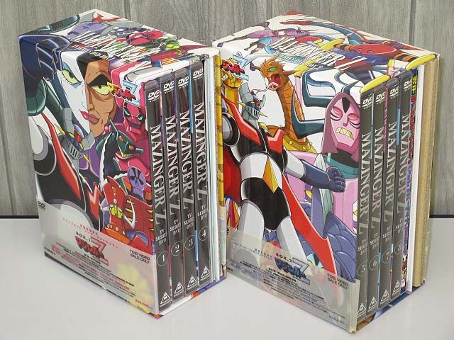 マジンガーZ　TVシリーズ　DVD-BOX1&DVD-BOX2　初回生産限定