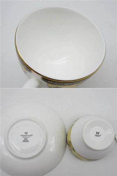 Wedgwood（ウェッジウッド）　カップ＆ソーサー　インディア　イエロー　1客