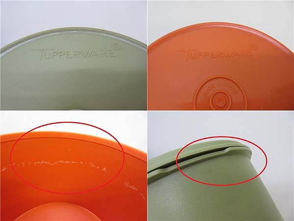 Tupperware（タッパーウェア）　デコレーター　4個セット　サイズ違い 