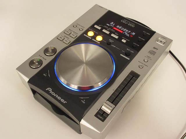 pioneer（パイオニア）　DJ用CDプレーヤー　シルバー