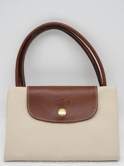 LONGCHAMP（ロンシャン）　折りたたみ　トートバッグ　ベージュ