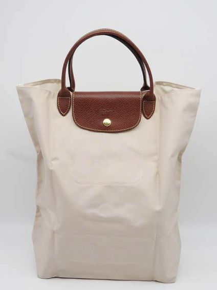 LONGCHAMP（ロンシャン）　折りたたみ　トートバッグ　ベージュ