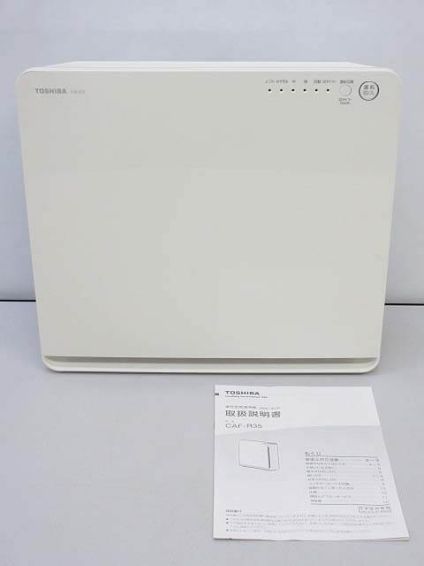 東芝　空気清浄機　ホワイト　～16畳　取扱説明書付き　TOSHIBA　小型