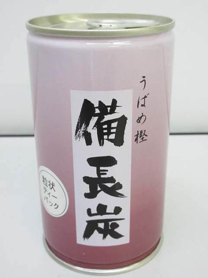 うばめ樫　備長炭　缶入り　80g×29缶　パック入り