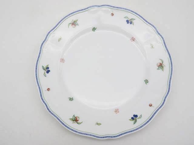 Noritake（ノリタケ）　プレート　18cm　6枚セット　チンツ果物画　平皿