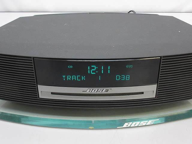 BOSE（ボーズ）　Wave Music System　AWRCCB　ブラック　ガラス台付き