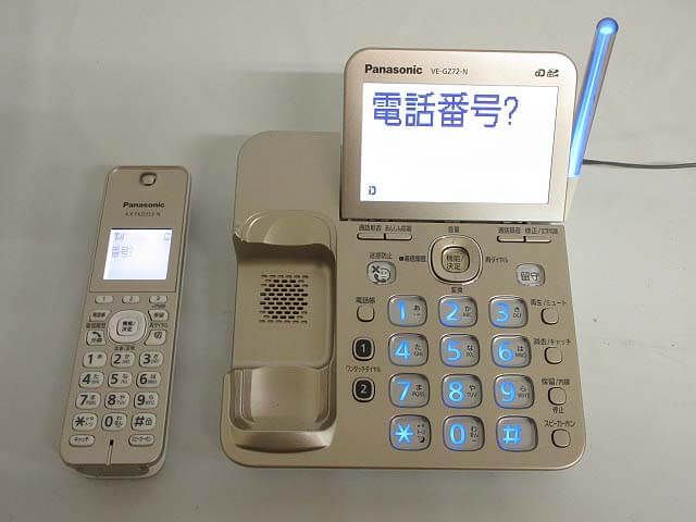 Panasonic（パナソニック）　コードレス電話機　元箱入り　RU・RU・RU　子機1台付