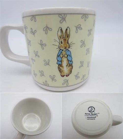 WEDGWOOD（ウェッジウッド）　ピーターラビット　マグカップ　イエロー系