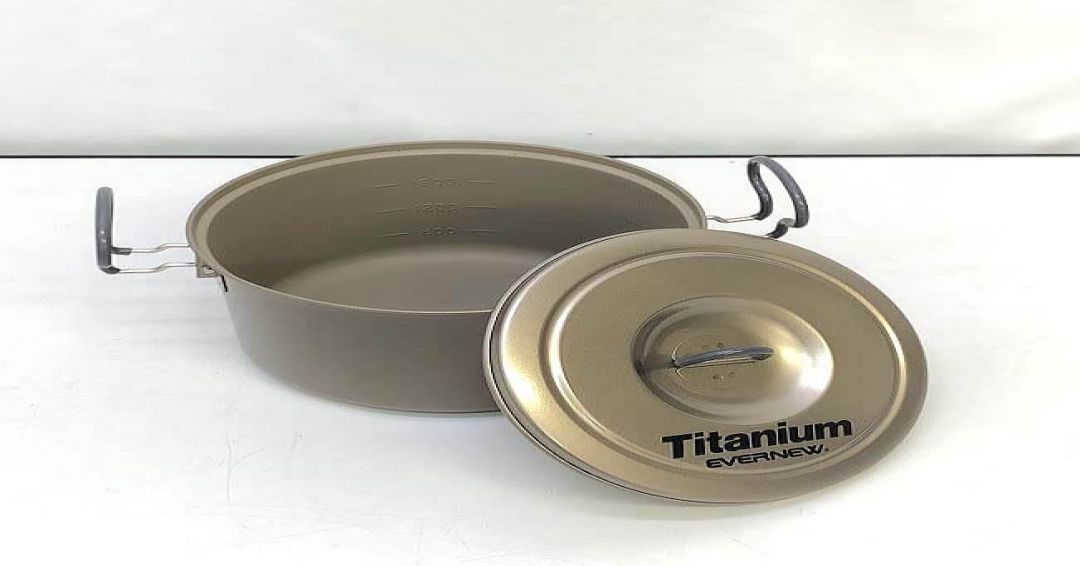 チタンクッカー 5　エバニュー　 EVERNEW　Titanium　チタニウム　鍋