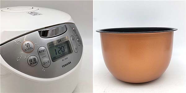 IHジャー炊飯器　1升炊　東芝　ホワイト　大容量　IH炊飯ジャー