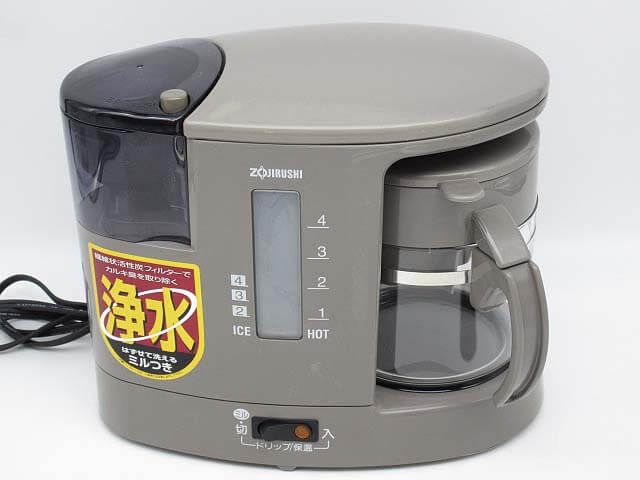 象印　コーヒーメーカー　ブラウン系　ミル付き　ZOJIRUSHI