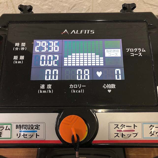 電動ランニングマシン　アルインコ　～時速10km　取扱説明書付き　専用マット付き　ジョギングマシン　ルームランナー