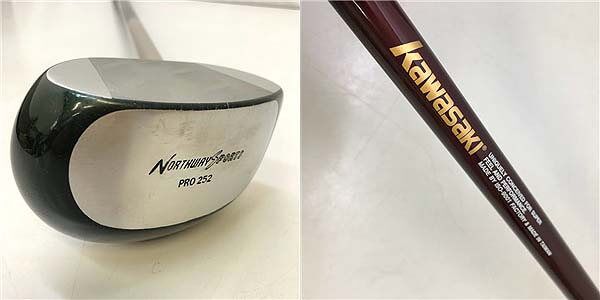 パークゴルフクラブ　右利き用　ソフトケース付き　ノースウェイスポーツ　NORTHWAY SPORTS　kawasaki