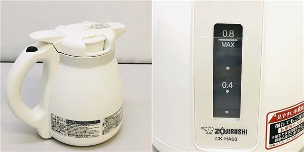 電気ケトル　象印 　0.8L　ZOJIRUSH　電気ポット　湯沸し