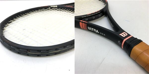 ウィルソン　テニスラケット　黒　ソフトケース付き　Wilson　ULTRA 95 SQ.IN.　ブラック