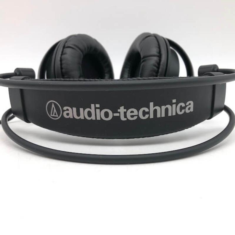 オーディオテクニカ ヘッドホン ブラック audio-technica ダイナミックヘッドホン 黒 密閉ダイナミック型 オーバーヘッド型