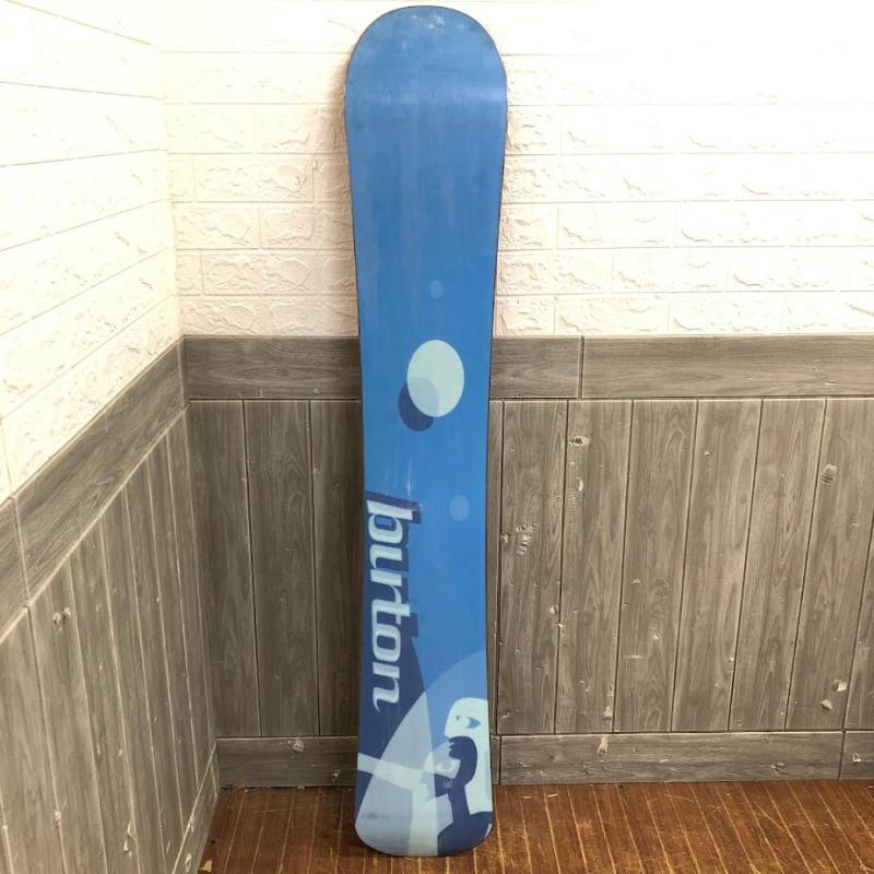 バートン スノーボード 板のみ 148cm 赤系 BURTON E deck WOOD CORE スノボ ボード オレンジ