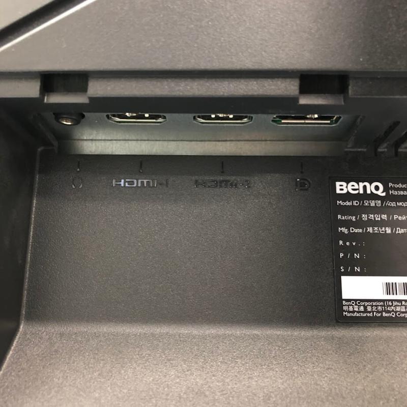 BenQ ゲーミングモニター 24.5インチ ブラック 液晶モニター 液晶ディスプレイ PCモニター 黒 ベンキュー MOBIUZ モビウス