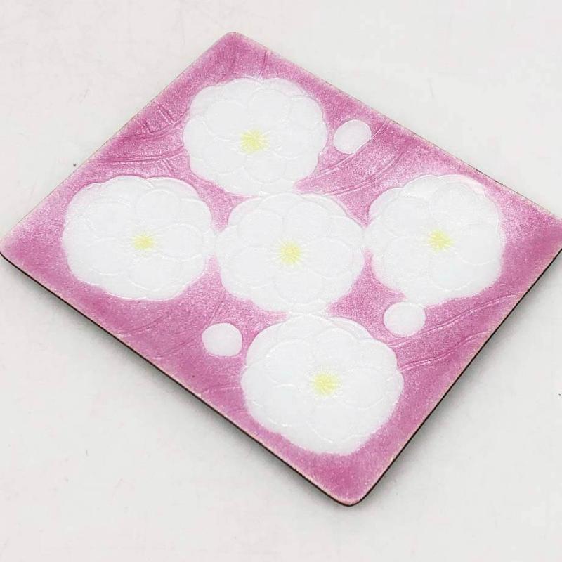 花の和食器セット 小鉢 七宝焼き 小皿 陶器製 桜 ピンク さくら
