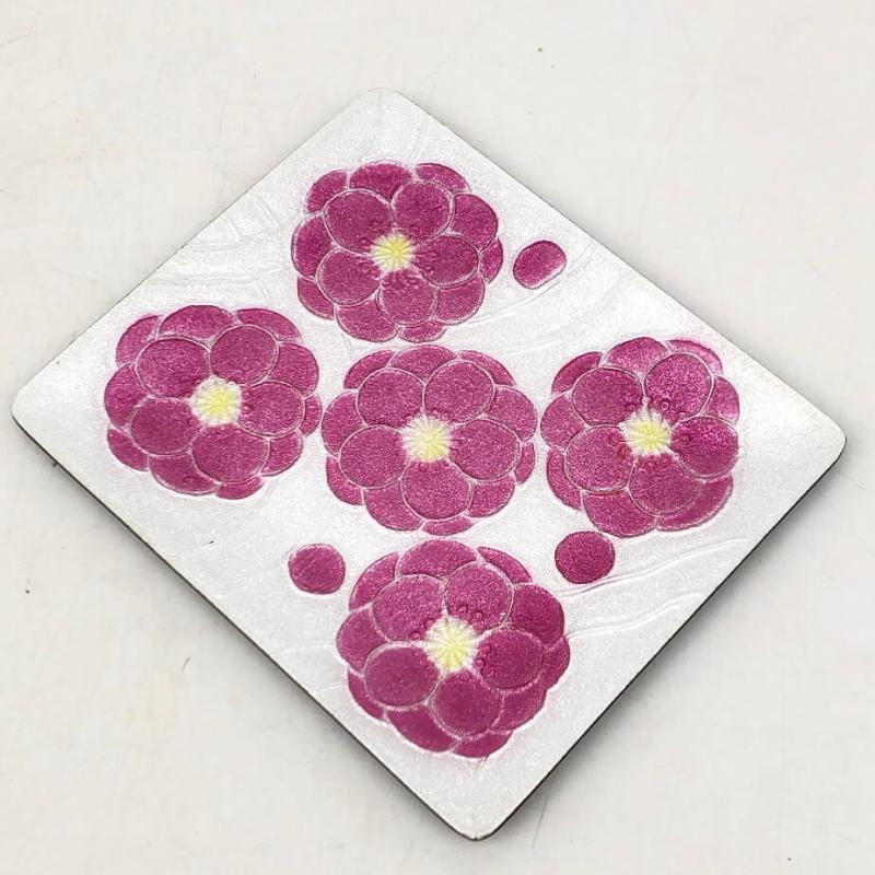 花の和食器セット 小鉢 七宝焼き 小皿 陶器製 桜 ピンク さくら