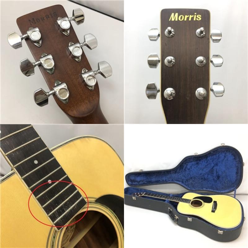 モーリス アコースティックギター W-25 ハードケース付き 日本製 MORRIS アコギ 6弦