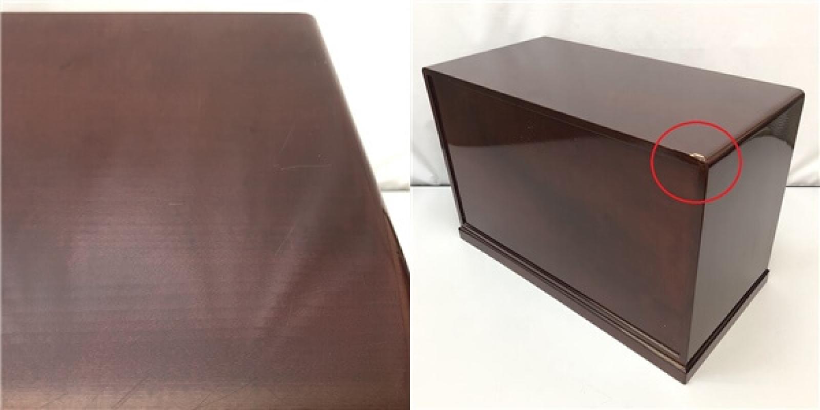 寄木細工 小箪笥 幅60cm 木製 ミニチェスト 4段 引出5杯 引出収納 小物収納 引き出し 和風