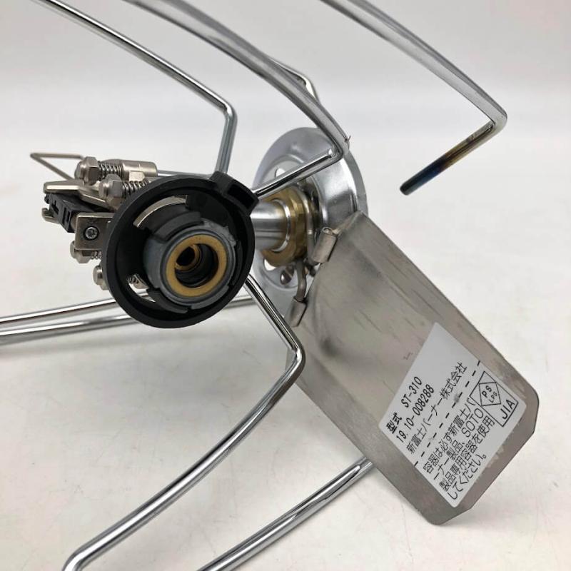 SOTO レギュレーターストーブ ST-310 屋外専用 取扱説明書付 シングルガスバーナー カセットボンベ コンパクト キャンプ アウトドア