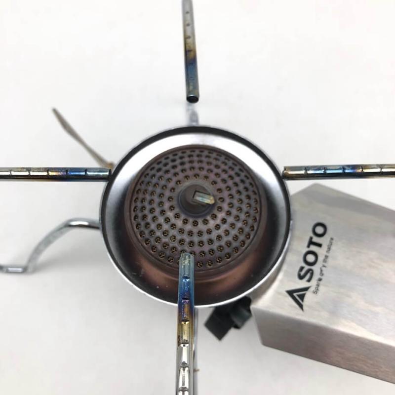 SOTO レギュレーターストーブ ST-310 屋外専用 取扱説明書付 シングルガスバーナー カセットボンベ コンパクト キャンプ アウトドア