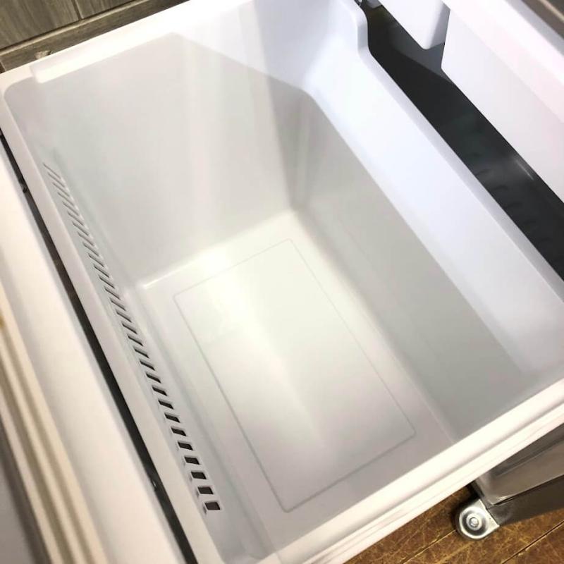 アクア 冷蔵庫 126L AQR-13H(S) ブラッシュシルバー 2ドア AQUA 冷凍冷蔵庫 右開き 単身向け 一人暮らし