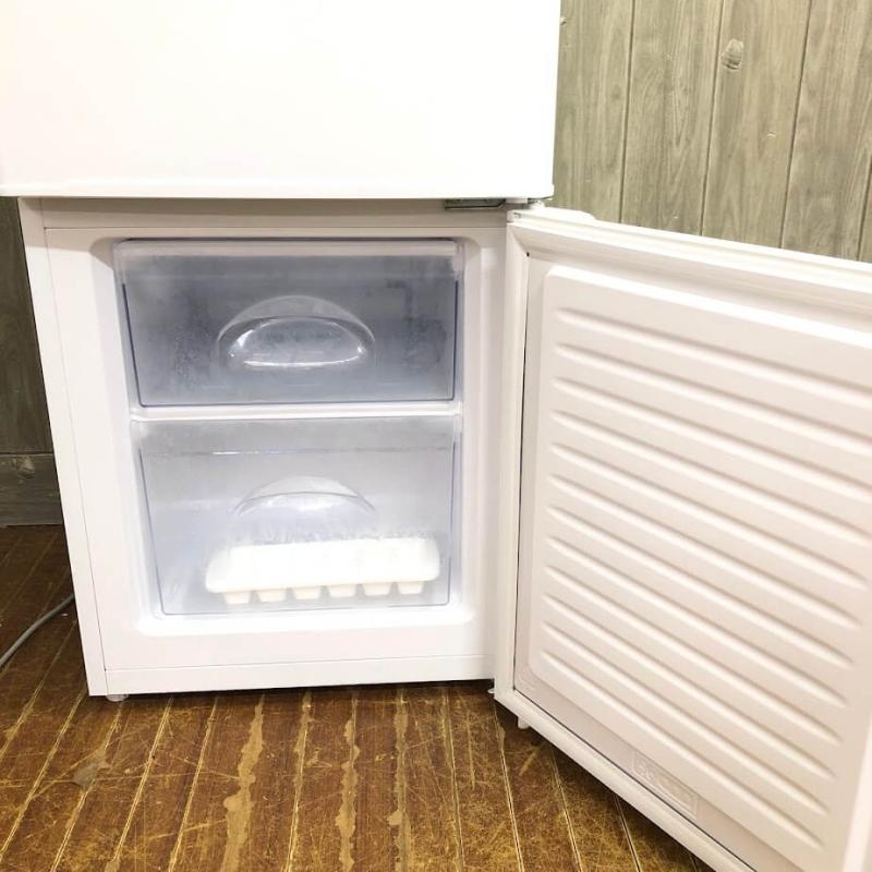 ヤマゼン 冷蔵庫 106L ホワイト 2ドア 右開き 山善 YAMAZEN 単身向け 一人暮らし 冷凍冷蔵庫 冷凍庫 白