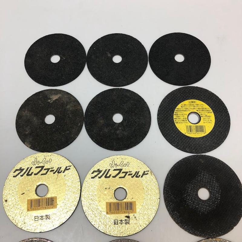 切断砥石 15枚セット 100-105mm 金属用 レヂトン ウルフゴールド トカゲ くろべ カーボンの力