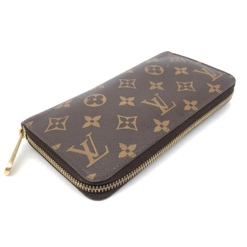 ルイヴィトン 長財布 ジッピー･ウォレット ローズ・バレリーヌ モノグラム 元箱付 Louis Vuitton