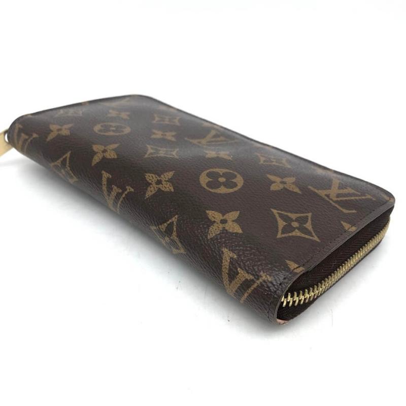 ルイヴィトン 長財布 ジッピー･ウォレット ローズ・バレリーヌ モノグラム 元箱付 Louis Vuitton