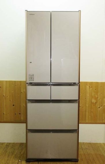 日立　冷凍冷蔵庫　430L　フレンチ6ドア