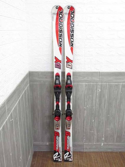 ロシニョール　ジュニア　スキー2点セット　155cm　白