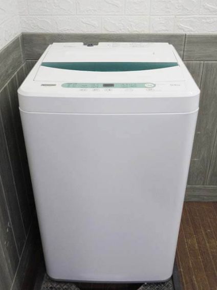 ヤマダ電機　洗濯機　4.5kg　グリーン