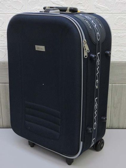 VENO　スーツケース　ネイビー　ソフトキャリー