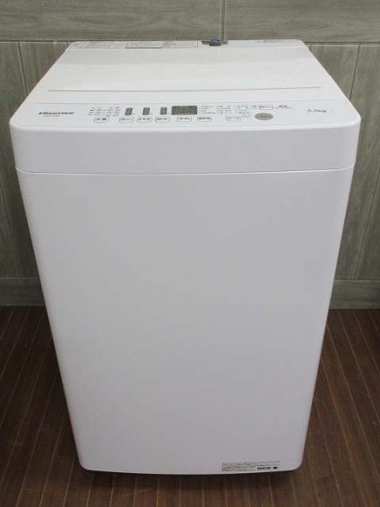 Hisense(ハイセンス)　洗濯機　5.5kg　ホワイト
