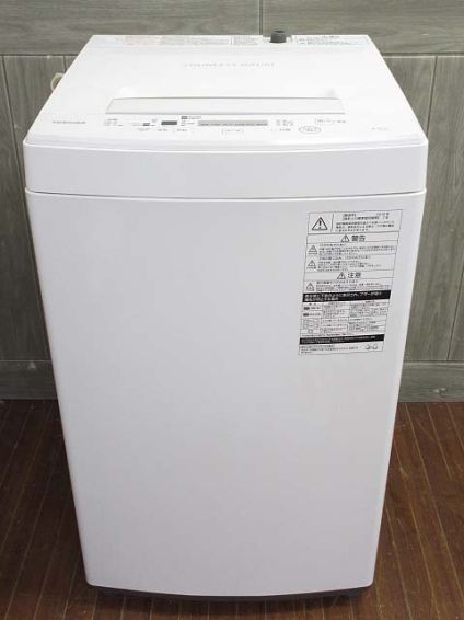 東芝　洗濯機　4.5kg　ピュアホワイト