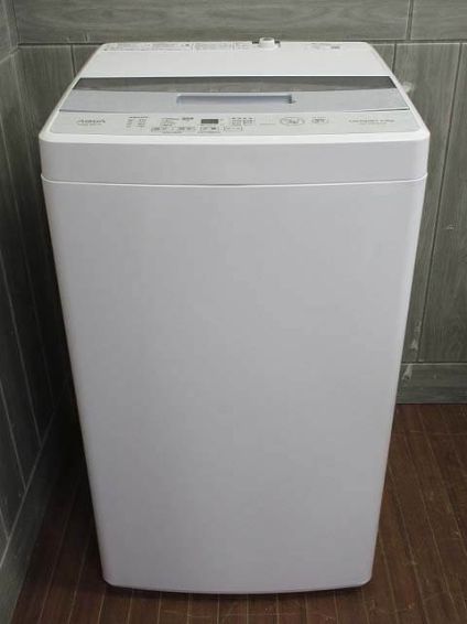 AQUA（アクア）　洗濯機　5kg　ホワイト×ブラック