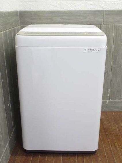 パナソニック　全自動洗濯機　6kg　ホワイト